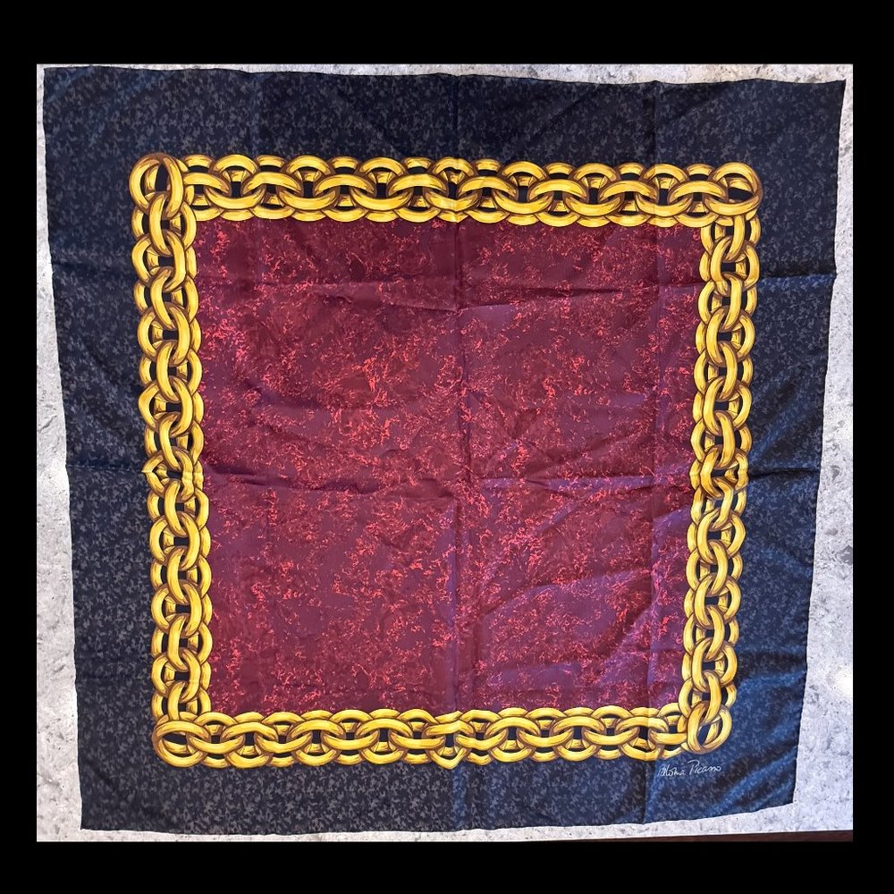 NWT VINTAGE PALOMA PICASSO SCARF